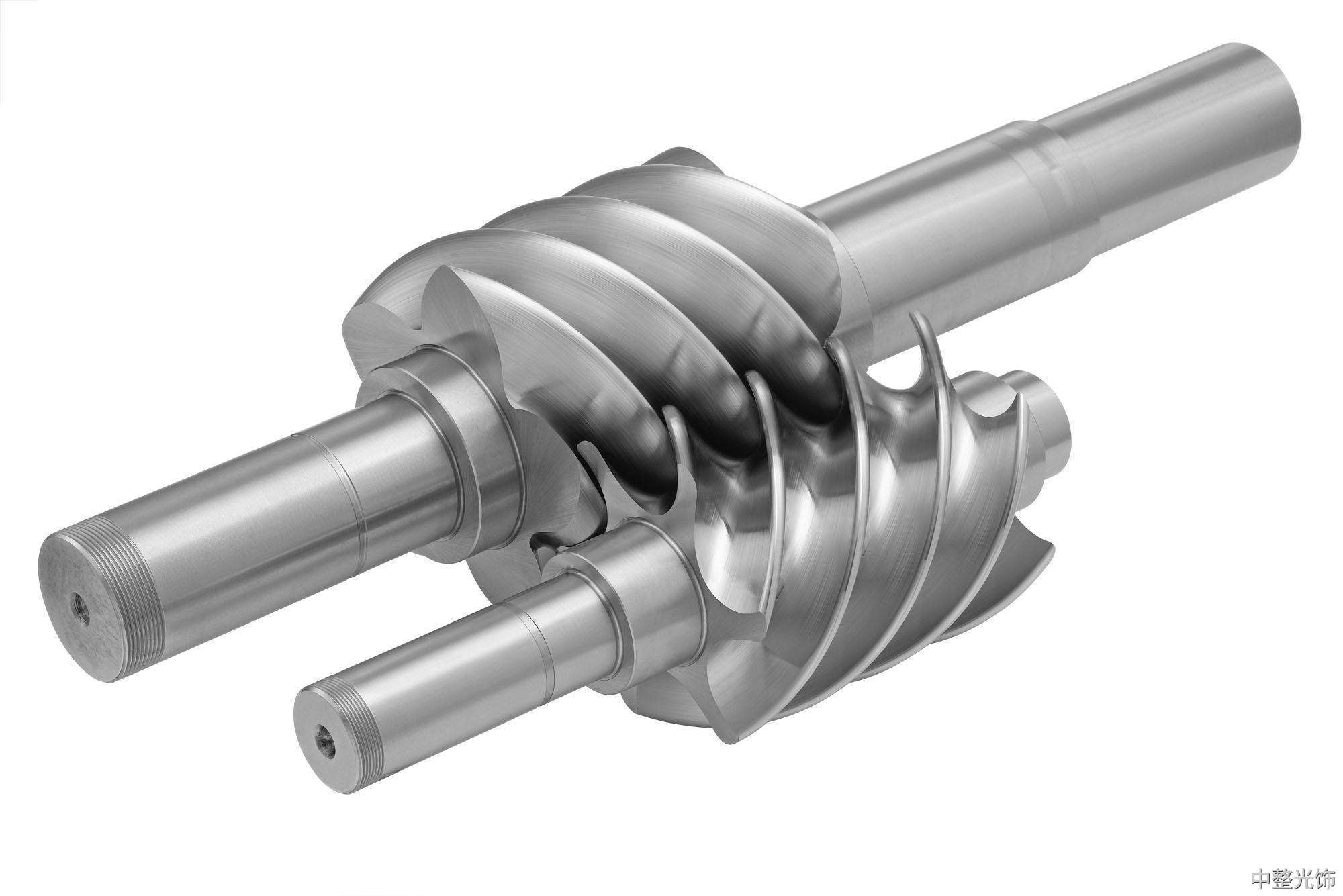 螺桿空壓機(jī)轉(zhuǎn)子拋光效果展示